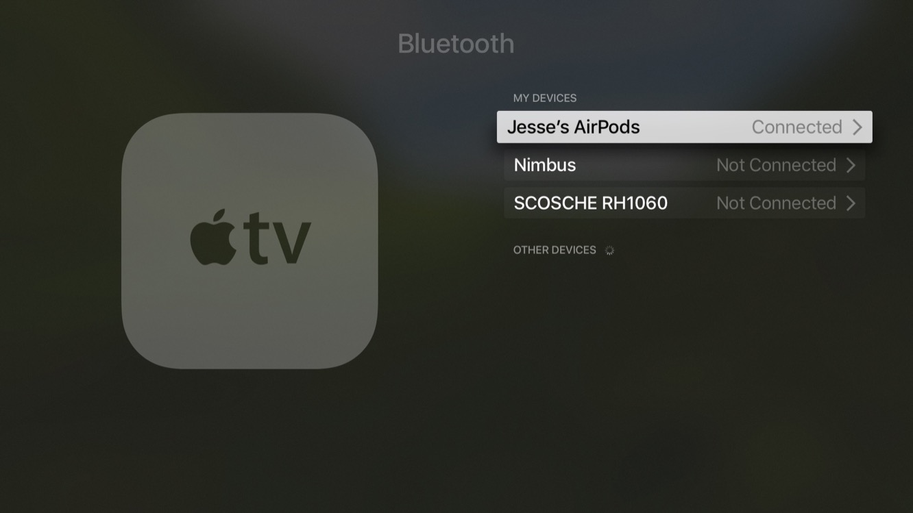 How to Use AirPods with your Apple TV